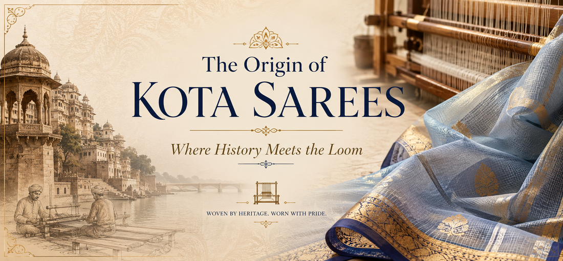 The Origin of Kota Sarees: Where History Meets the Loom