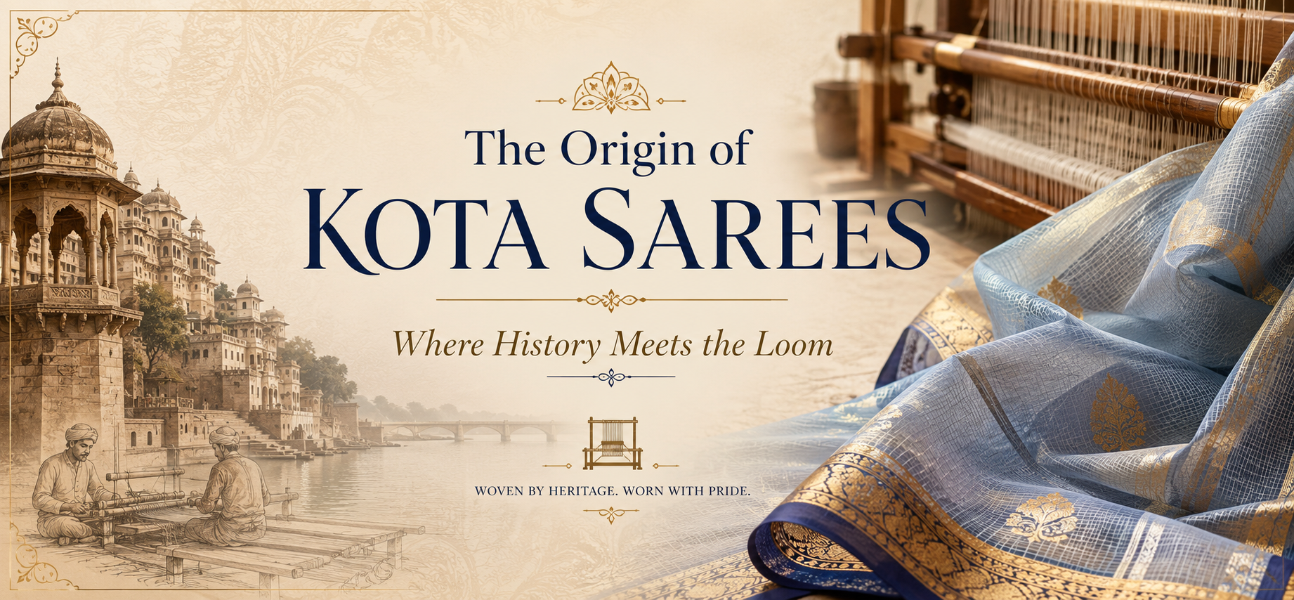 The Origin of Kota Sarees: Where History Meets the Loom