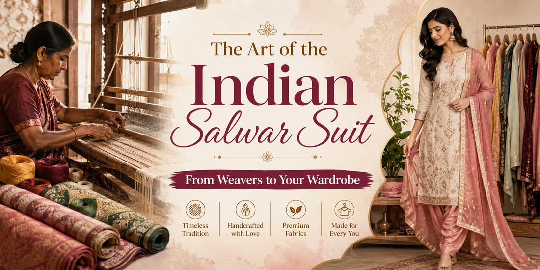 The Art of the Indian Salwar Suit — From Weavers to Your Wardrobe