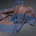 Pure Tussar Multi Colour Printed Saree With Zari Checks Border 02