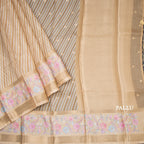 Kota Multi Colour Stripes Printed Saree