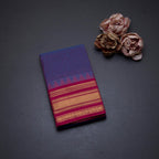 Chettinad Cotton Shot Colour Plain Saree With Zari Border Without Blouse 04