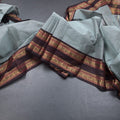 Kanchi Cotton Shot Colour Plain Saree And Rettapet Border
