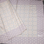 Raw Silk Multi Colour Printed Saree With Thread Border 04