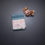 Raw Silk Multi Colour Saree With Zari Buttas And Printed Border 02