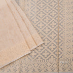 Kota Sandal Floral Thread Work Saree
