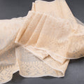 Kota Sandal Floral Thread Work Saree