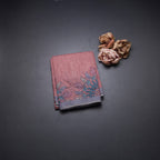 Semi Linen Light Maroon Kalamkari Printed Saree