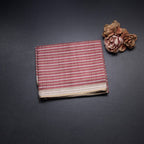 Semi Raw Silk Multi Colour Printed Striped Saree