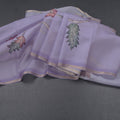 Kota Lavender Floral Printed Saree