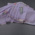 Kota Lavender Floral Printed Saree