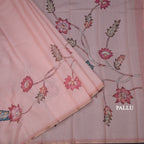 Kota Pink Floral Printed Saree 02
