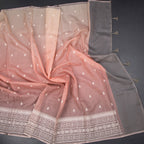 Kota Multi Colour Floral Thread Work Saree 04