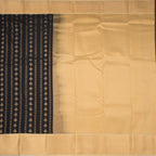 Art Silk Black Zari Worked Saree