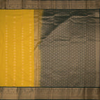 Art Silk Lemon Yellow Zari Worked Saree