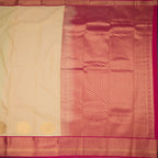 Art Silk Sandal Zari Worked Saree