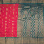 Art Silk Shot Colour Zari Worked Saree 02