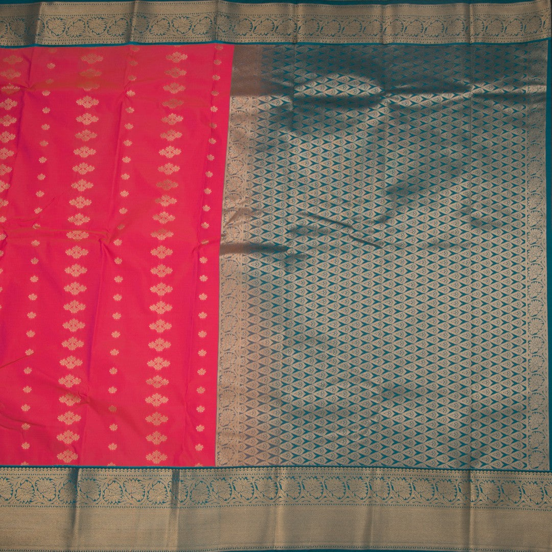Art Silk Shot Colour Zari Worked Saree 02