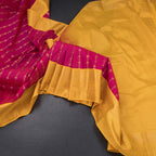 Art Silk Dark Pink Zari Worked Saree 04