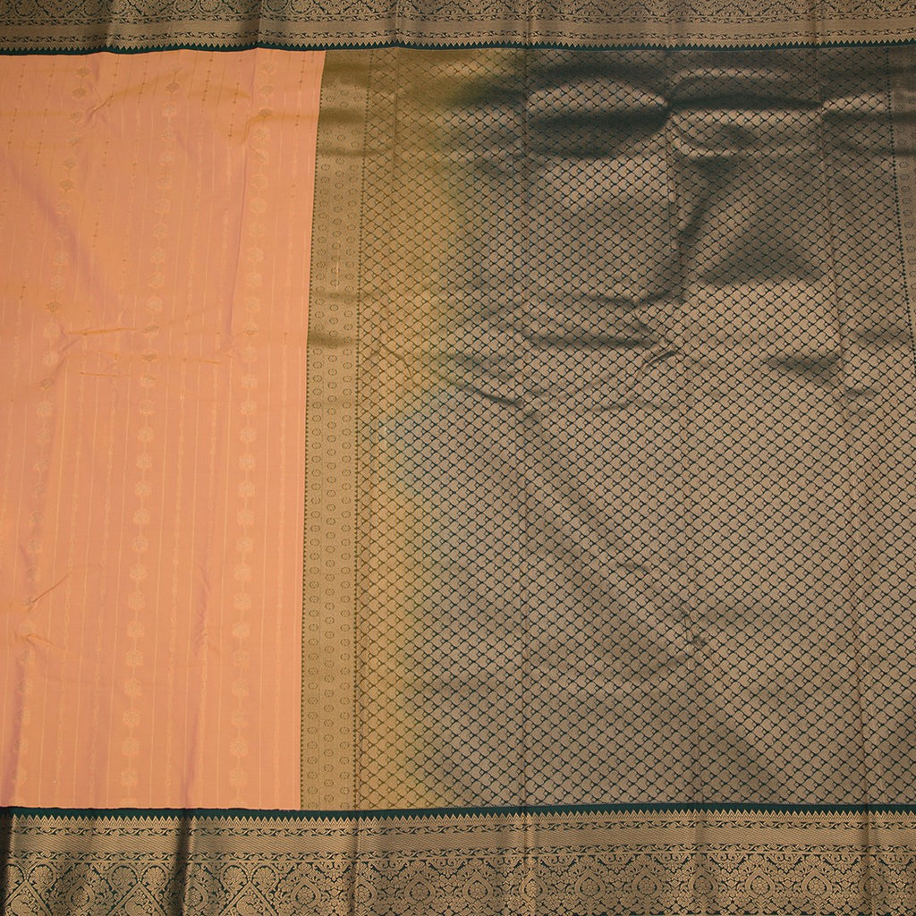Art Silk Shot Colour Zari Worked Saree 04