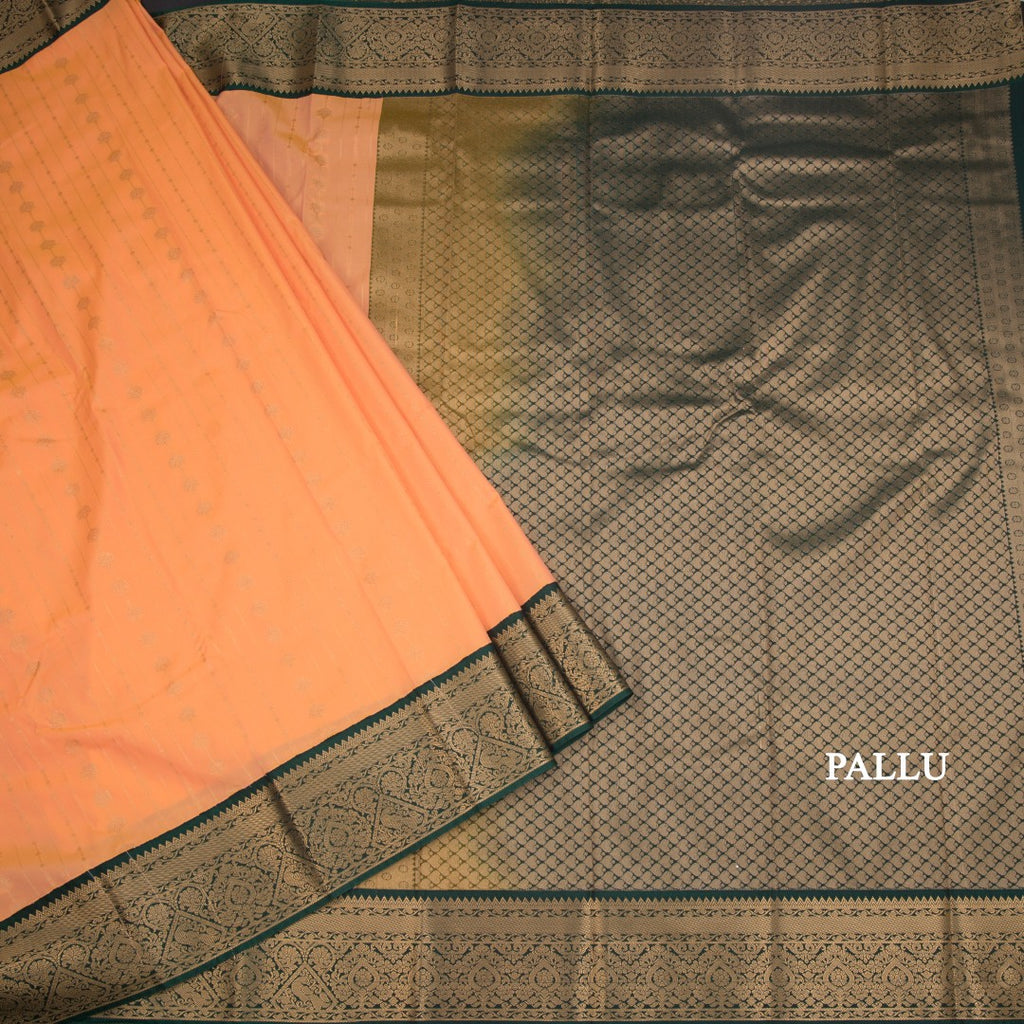 Art Silk Shot Colour Zari Worked Saree 04