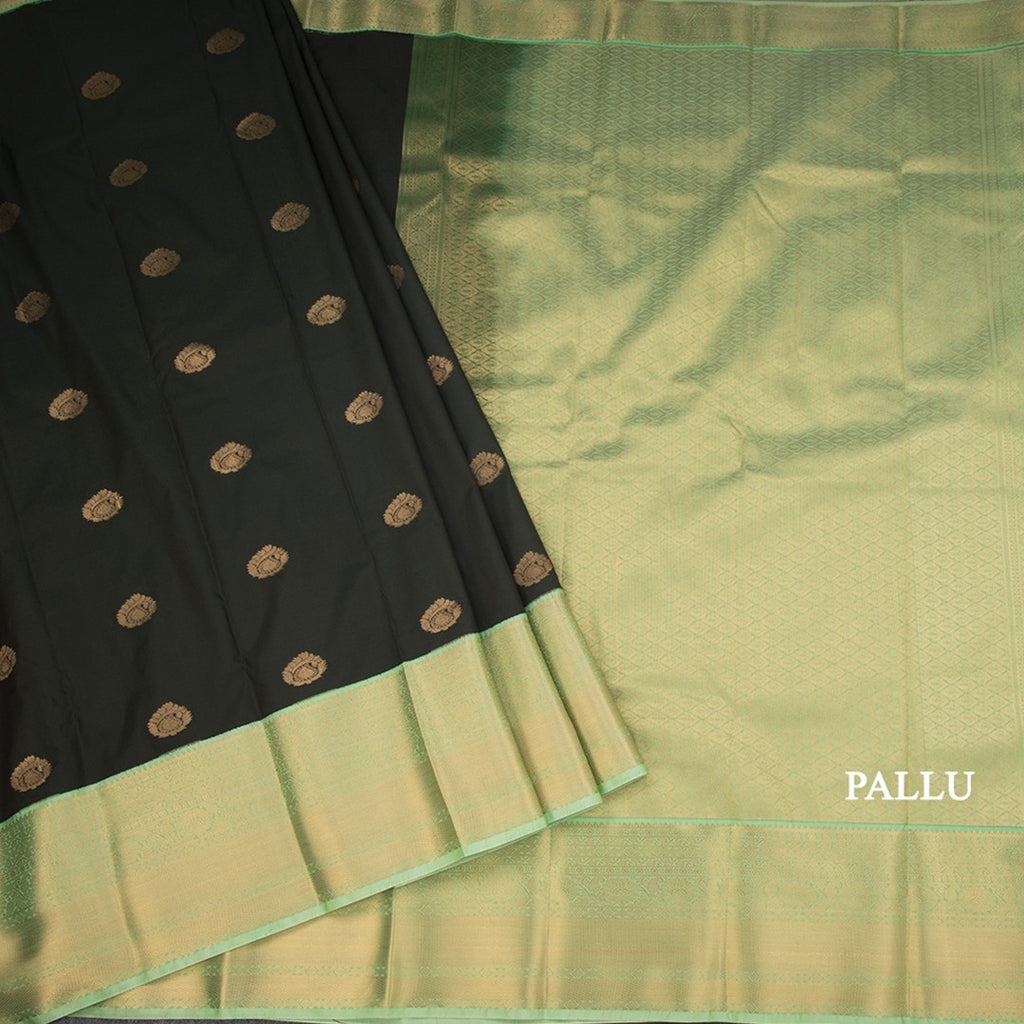 Art Silk Shot Colour Zari Worked Saree 05