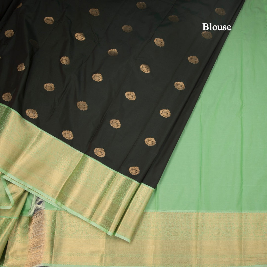 Art Silk Shot Colour Zari Worked Saree 05