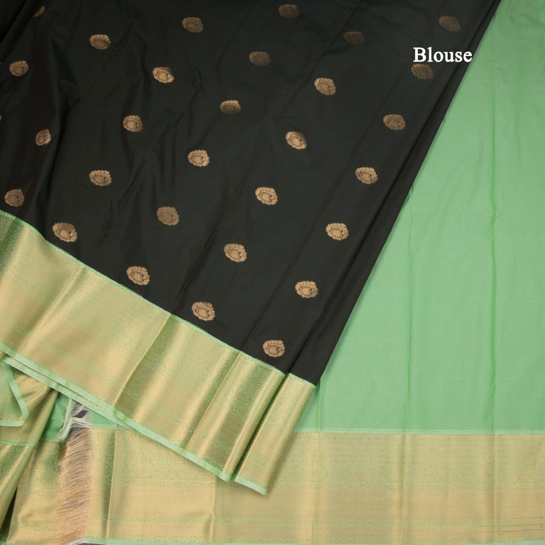 Art Silk Shot Colour Zari Worked Saree 05
