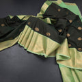 Art Silk Shot Colour Zari Worked Saree 05
