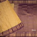 Art Silk Sandal Zari Worked Saree 03