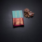 Art Silk Powder Blue Zari Worked Saree 02