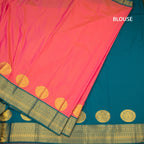 Art Silk Shot Colour Zari Worked Saree 11