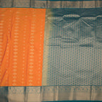 Art Silk Shot Colour Zari Worked Saree 12