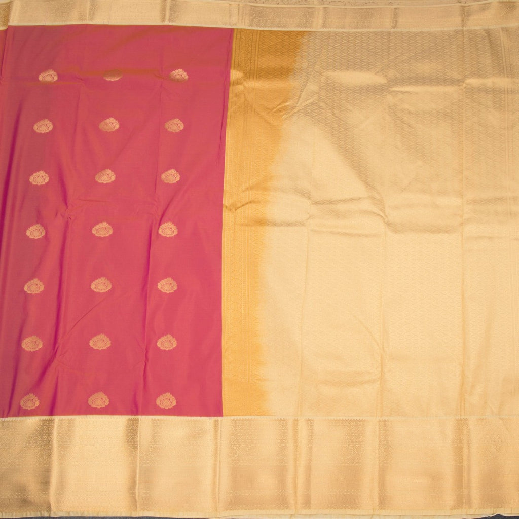 Art Silk Shot Colour Zari Worked Saree 13