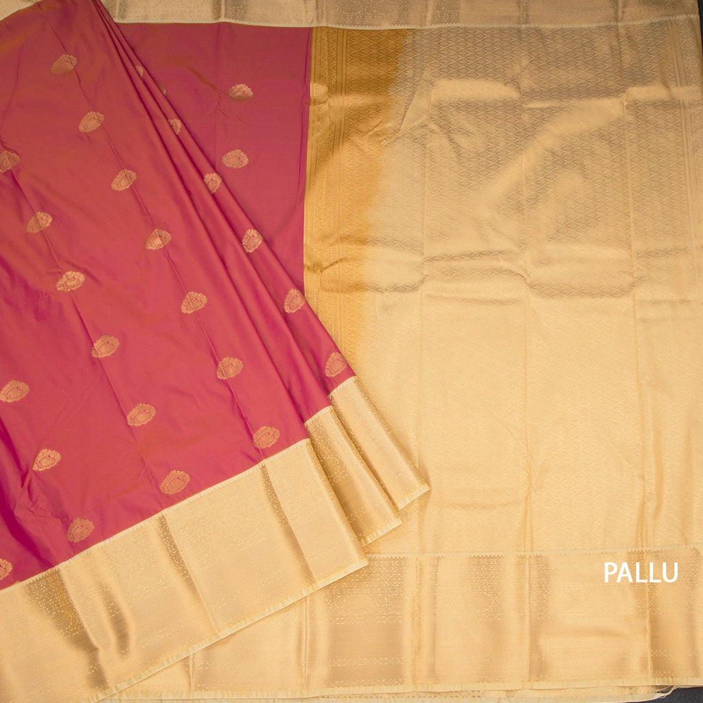 Art Silk Shot Colour Zari Worked Saree 13