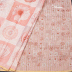 Linen Multi Colour Printed Saree