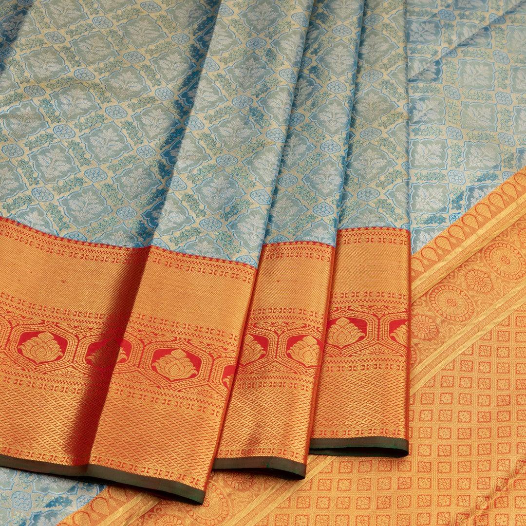 Tissue Brocade Silk Saree 01 - Kumaran Silks