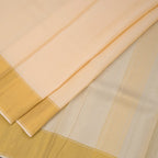 8 X 4 Sandal Plain Silk Dhoti With Angavastram And Matching Shirt Material