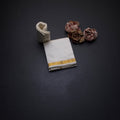 8 Mozham Cream Plain Silk Dhoti And Matching Shirt Material 02