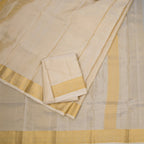 8 Mozham Gold Plain Silk Dhoti And Matching Shirt Material