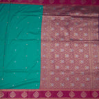 RTSR42073-2-Art-Silk-Jade-Green-Saree-With-Zari-Buttas-And-Zari-Border-full-veiw