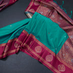 RTSR42073-Art-Silk-Jade-Green-Saree-With-Zari-Buttas-And-Zari-Border-main