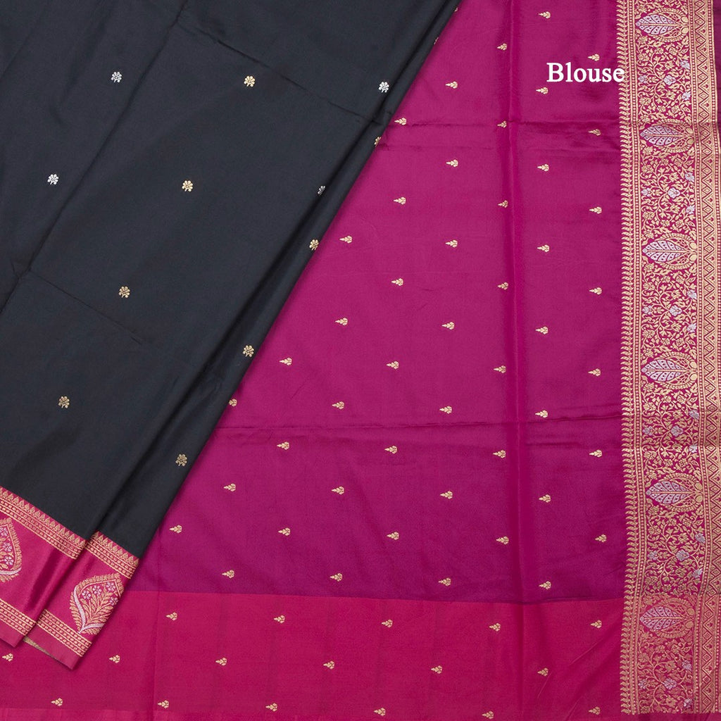 RTSR42074-4-Art-Silk-Black-Saree-With-Zari-Buttas-And-Zari-Border-blouse