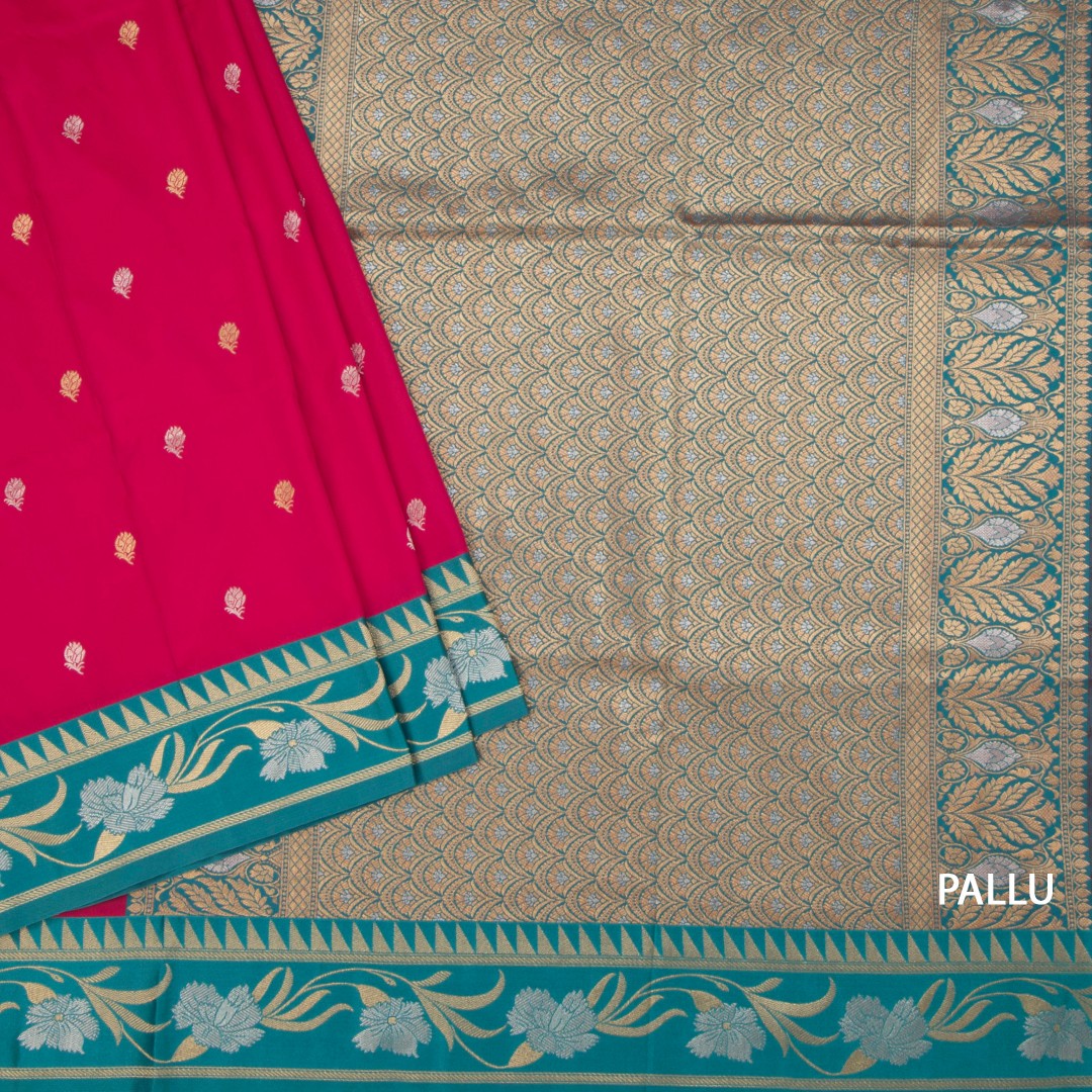 RTSR42075-3-Art-Silk-Rani-Pink-Saree-With-Zari-Buttas-And-Zari-Border-pallu