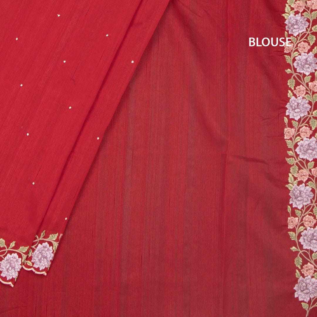 RTSR42114-4-Raw-Silk-Red-Floral-Thread-Work-Saree-blouse