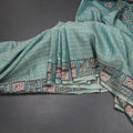 RTSR42116-Raw-Silk-Powder-Blue-Zari-Checked-With-Thread-Work-Saree-main