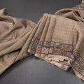 RTSR42117-Raw-Silk-Light-Golden-Brown-Zari-Checked-With-Thread-Work-Saree-main