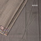 RTSR42119-4-Raw-Silk-Grey-Zari-Checked-With-Thread-Work-Saree-blouse