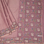 RTSR42120-3-Raw-Silk-Onion-Pink-Zari-Checked-With-Thread-Work-Saree-pallu