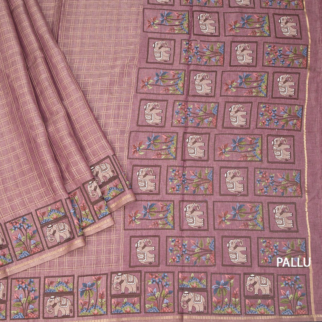 RTSR42120-3-Raw-Silk-Onion-Pink-Zari-Checked-With-Thread-Work-Saree-pallu